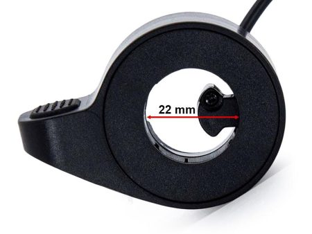 E Scooter Gashebel mit 3 Pin Flachstecker