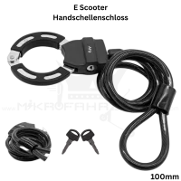 EScooter Handschellenschloss Masterlock mit Schlüssel