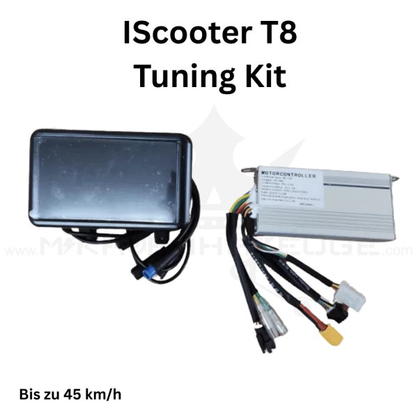 IScooter T8 schneller machen Tuningkit bestehend aus Controller und Display