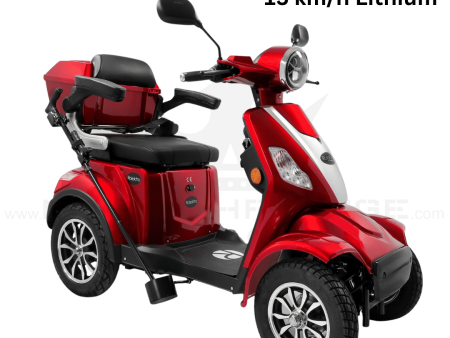 Rolektro Seniorenfahrzeug E-Quad Elektromobil 15 km/h Führerscheinfrei