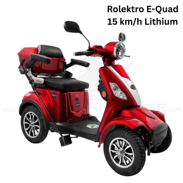 Rolektro Seniorenfahrzeug E-Quad Elektromobil 15 km/h Führerscheinfrei