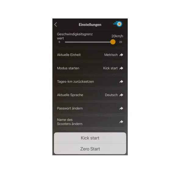 epowerfun ePF-2 Pro mit Wechselakku system. Bester escooter 2025 App