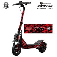 Ninebot ZT3 Design Vinyl Kit aufkleber KTM Rot