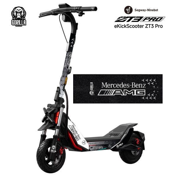 Ninebot ZT3 Design Vinyl Kit aufkleber Mercedes Benz AMG