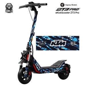 Ninebot ZT3 Design Vinyl Kit aufkleber KTM Blau