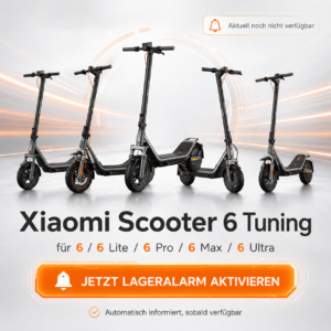 Xiaomi Electric Scooter 6 Tuning Chip schneller machen