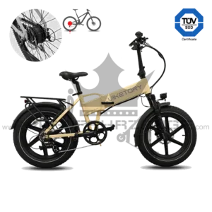 Lithor Fatbike E-Bike klappbar – 250 W Elektrofahrrad – Frontansicht