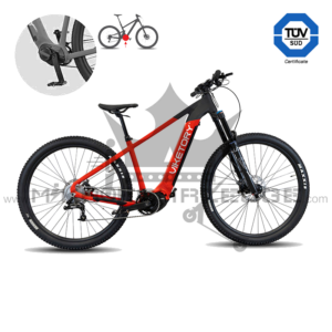 Roktar +Plus E-MTB Elektro-Mountainbike BAFANG M560 250W – Frontansicht