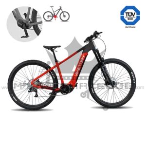 Roktar +Plus E-MTB Elektro-Mountainbike BAFANG M560 250W – Frontansicht
