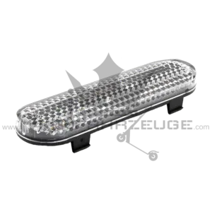 Xiaomi Scooter 5 Plus Reflektor Silber – Original Zubehör – Frontansicht