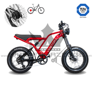 Commando E-Fatbike – Elektro-Fahrrad mit Fettreifen 250W – Frontansicht