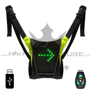 Ewheel EWC001 Blinker-Weste für E-Scooter & E-Bike – Frontansicht