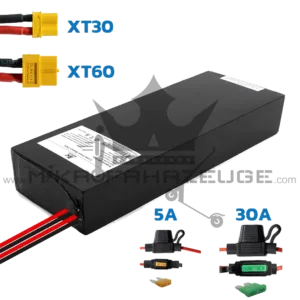 Kukirin G2 Pro 2024 Akku – 48V 15,6 Ah Ersatzakku – Frontansicht