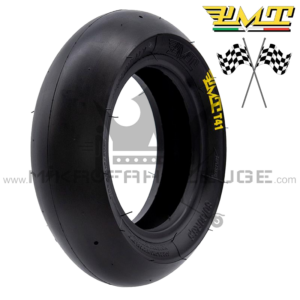 PMT T41 Slick Tubeless Reifen 80/50-6,5 – Schlauchlos – Frontansicht