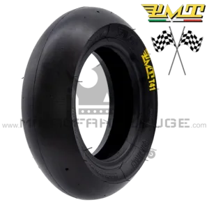 PMT T41 Slick Tubeless Reifen 80/50-6,5 – Schlauchlos – Frontansicht