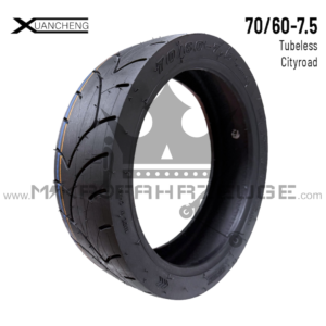 Schlauchloser Reifen 70/60-7,5 Tubeless – E-Scooter – Frontansicht