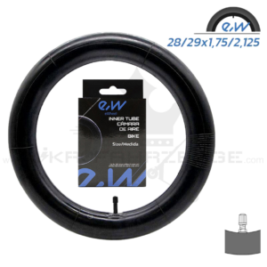 Fahrradschlauch 28/29 Zoll 1,75–2,125 – Ewheel – Frontansicht