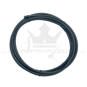 Hydraulikleitung Bremse 3 m – Schwarz, Blau, Rot – Frontansicht