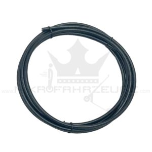 Hydraulikleitung Bremse 3 m – Schwarz, Blau, Rot – Frontansicht