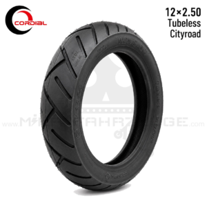Reifen 12x2,5 Xiaomi Mi6 Max – Tubeless Cityroad – Frontansicht