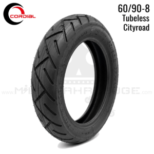 Reifen 60/90-8 Xiaomi Mi5 Plus – Tubeless Cityroad – Frontansicht