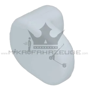 Xiaomi M365 Schutzgummi Schutzblech hinten – Weiß – Frontansicht