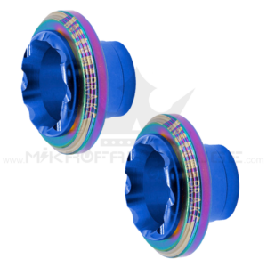 Sturz-Pad E-Scooter Set – Alu & Gummi, 2 Stück – Frontansicht