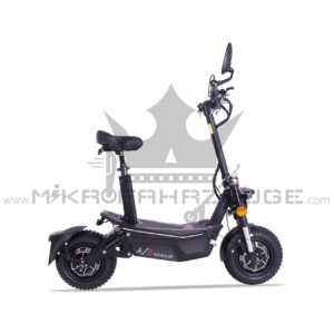 WANDLER A/E Allrad-Elektroroller 45 km/h mit Sitz – 2×1500 W – Frontansicht