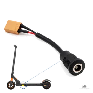 Kugoo Kirin S8 / S1 Pro Ladebuchse – DC 5,5×2,5 mm – Frontansicht