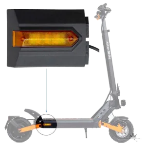 KuKirin G2 Pro Blinker hinten – Original Ersatzteil 2024 – Frontansicht