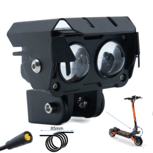 KuKirin G3 Pro Frontscheinwerfer mit Hupe – Original – Frontansicht