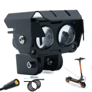 KuKirin G3 Pro Frontscheinwerfer mit Hupe – Original – Frontansicht