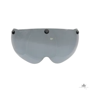 Magnetisches Visier für Helm – Schwarz | Velio & CP03 Sport – Frontansicht