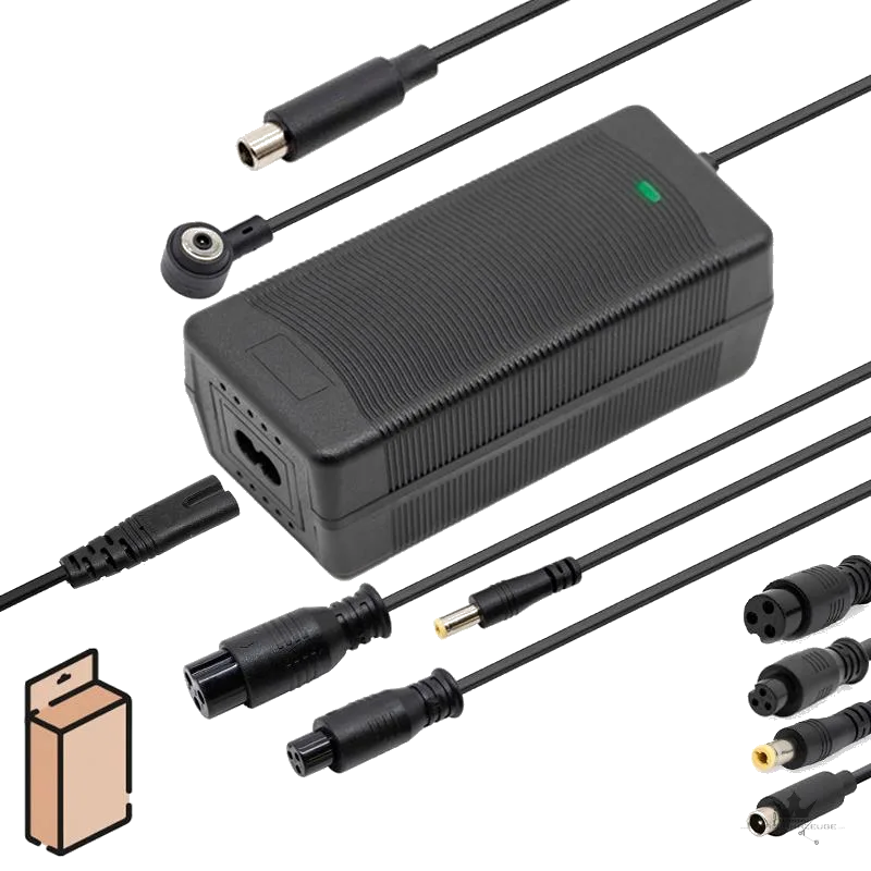 Multikonnektor-Ladegerät 36V / 48V / 52V – 2A für E-Scooter