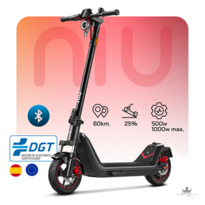 NIU KQi 300X E-Scooter – 500 W, 60 km Reichweite – Frontansicht