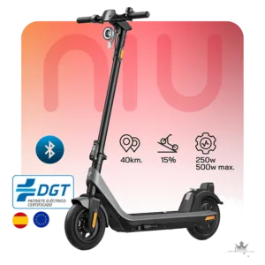 NIU KQi2 Pro E-Scooter – 40 km Reichweite, 300 W – Frontansicht