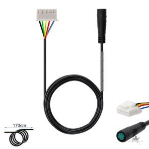 NIU KQi2 Verbindungskabel Controller-Display – 170 cm – Frontansicht