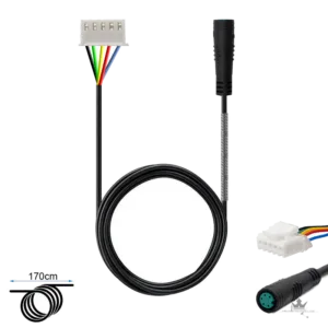 NIU KQi2 Verbindungskabel Controller-Display – 170 cm – Frontansicht