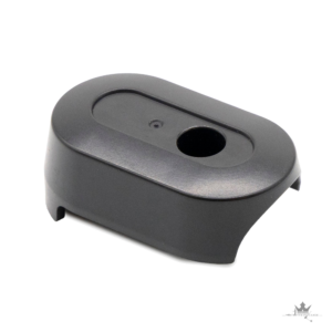 NIU KQi3 Hinterachsmutter Abdeckung links – Original – Frontansicht