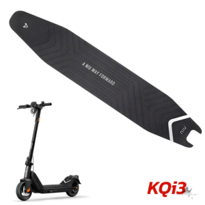 NIU KQi3 Pro Anti-Rutsch-Trittfläche – schwarz Original – Frontansicht