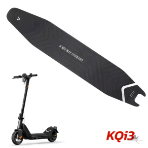 NIU KQi3 Pro Anti-Rutsch-Trittfläche – schwarz Original – Frontansicht