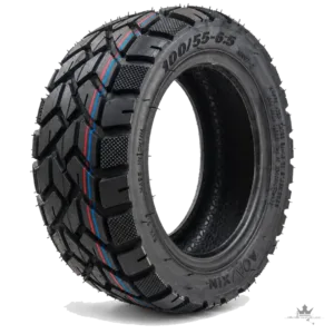 Schlauchloses Reifen 100/55-6.5 Tubeless – Aoxin 6,5 Zoll – Frontansicht