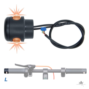 Segway-Ninebot F2 Blinker links – Originalteil Lenker – Frontansicht