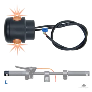 Segway-Ninebot F2 Blinker links – Originalteil Lenker – Frontansicht