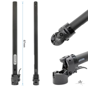 Segway-Ninebot F2 Pro Schaft – Original Lenkerschaft – Frontansicht