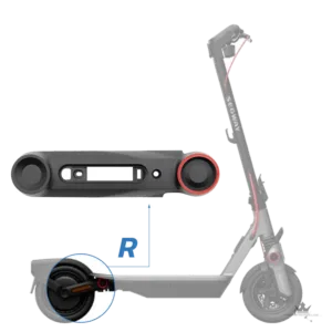 Segway-Ninebot F3 E Seitenverkleidung hinten rechts – Frontansicht