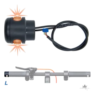 Segway-Ninebot Max G2 Blinker links 9V – Original – Frontansicht
