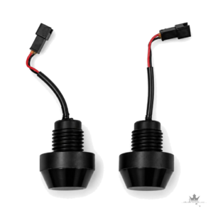 Smartgyro K5 Pro Blinker – Blinklichter vorne & hinten – Frontansicht