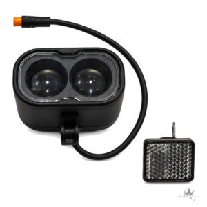 Smartgyro Raptor Evo Frontscheinwerfer mit Reflektor – Frontansicht