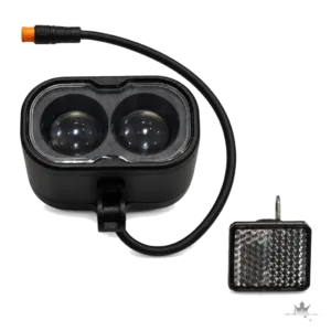Smartgyro Raptor Evo Frontscheinwerfer mit Reflektor – Frontansicht